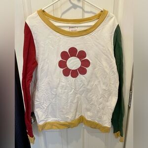 Colorful Flower Sweatshirt